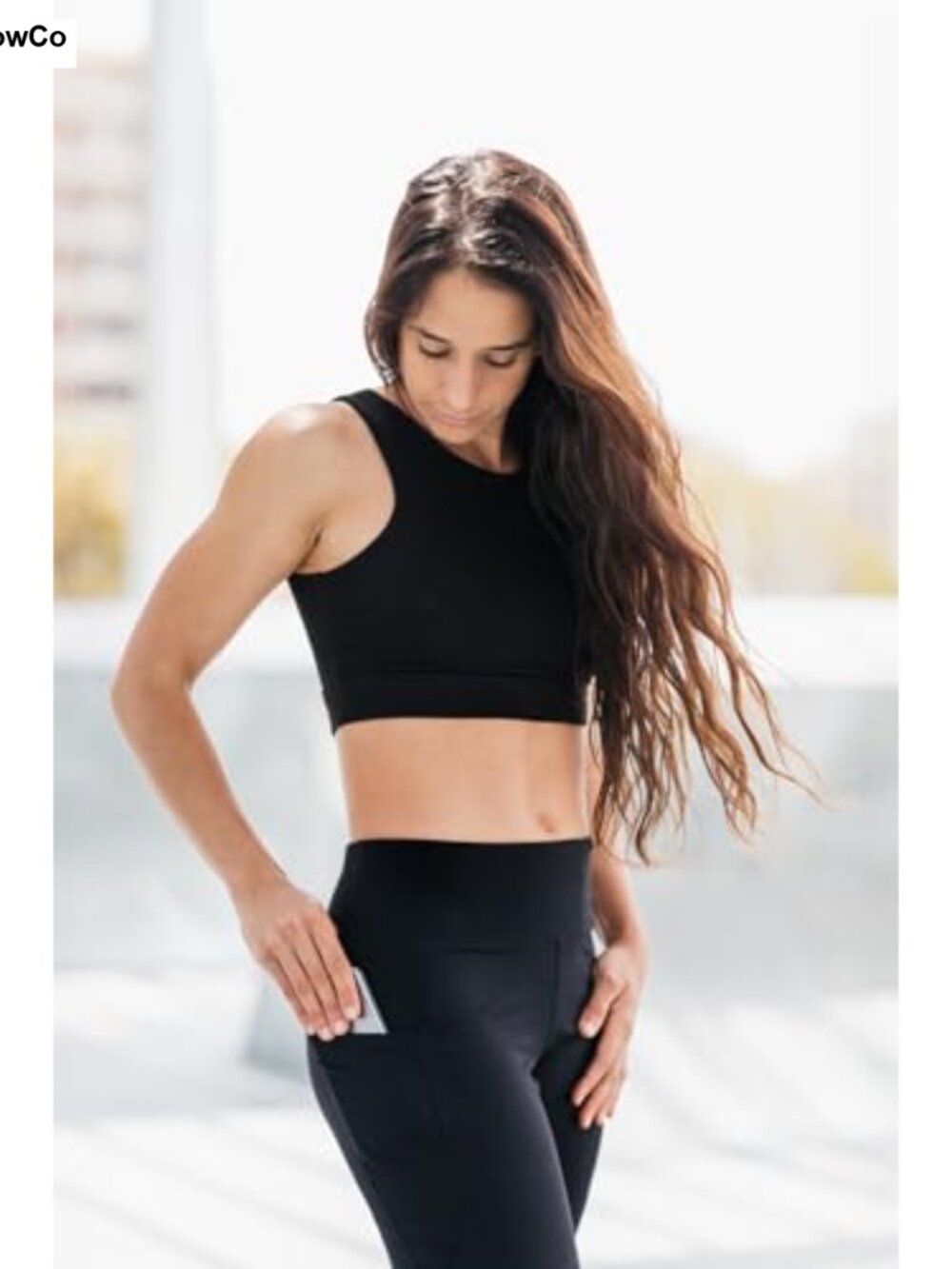 Women's Bootcut Yoga Pants Side Pockets 27-37" Inseams Stretch Flare - Picture 5 of 5